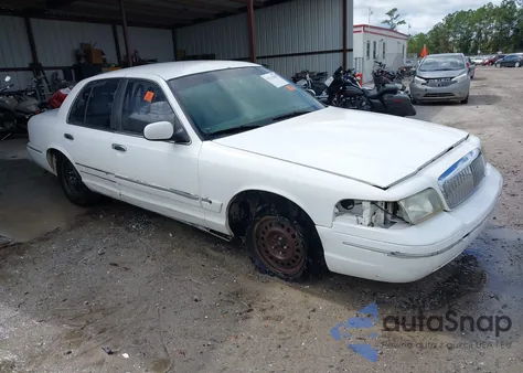 1999 Mercury Grand Marquis Gs z USA, uszkodzony, nr VIN 2MEFM74W7XX734151